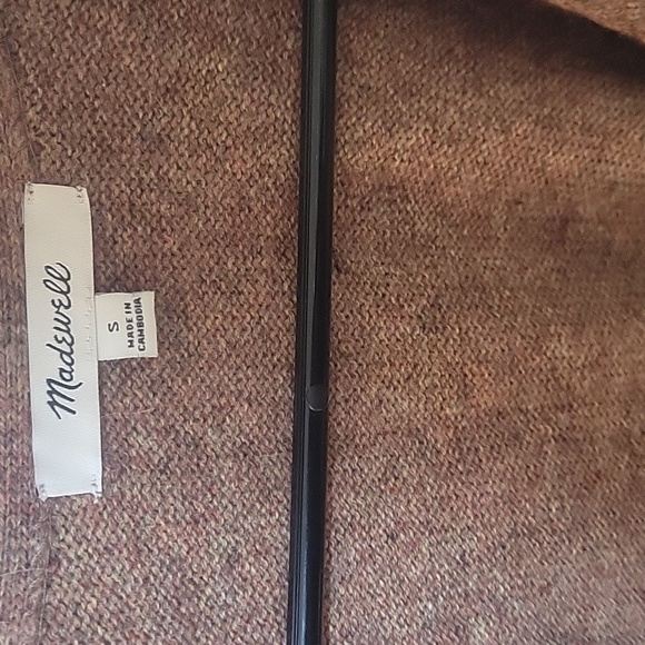 Madewell Relaxed V Neck Cardigan Size S - Picture 9 of 9